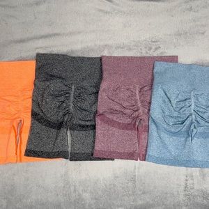 4 Athletic shorts - SCRUNCH BUTT